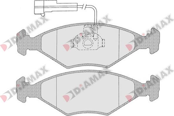 ACDelco AC0581204D - Тормозные колодки, дисковые, комплект unicars.by