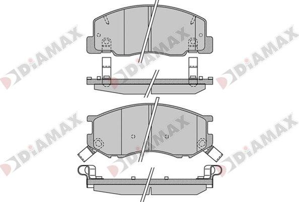 4X4 ESTANFI EST-50-02-2002 - Тормозные колодки, дисковые, комплект unicars.by