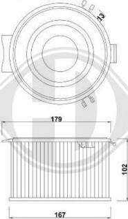 Diederichs DCI0036 - Фильтр воздуха в салоне unicars.by