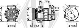 Diederichs DCK1494 - Компрессор кондиционера unicars.by