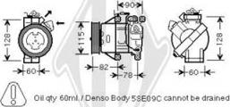 Diederichs DCK1550 - Компрессор кондиционера unicars.by