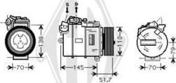 Diederichs DCK1106 - Компрессор кондиционера unicars.by