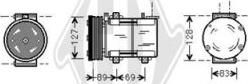 Diederichs DCK1255 - Компрессор кондиционера unicars.by