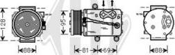 Diederichs DCK1256 - Компрессор кондиционера unicars.by