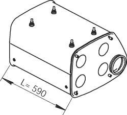 Dinex 49366 - Средний глушитель выхлопных газов unicars.by