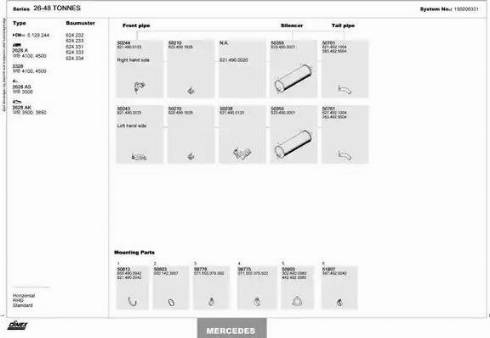 Dinex 150200331 - Система выпуска ОГ unicars.by