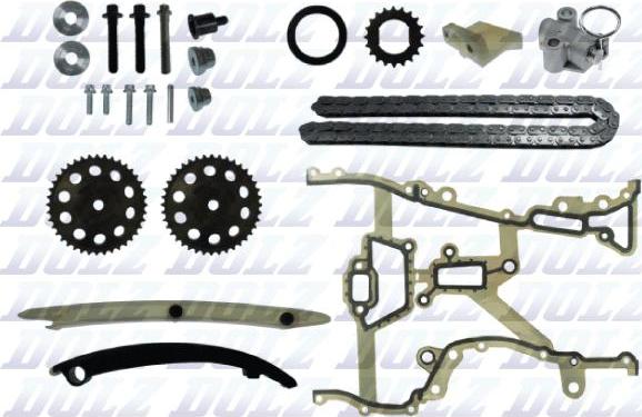 DOLZ SKCO146 - Комплект цепи привода распредвала unicars.by