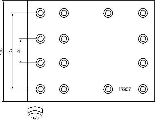 DON GG2332341S7141 - Комплект тормозных башмаков, барабанные тормоза unicars.by