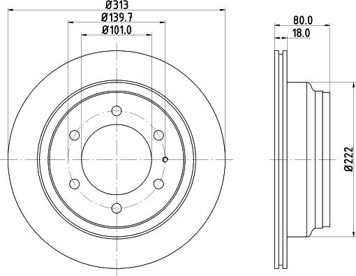 DON PCD14862 - Тормозной диск unicars.by