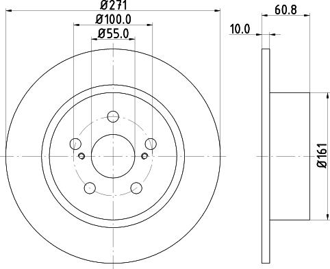 DON PCD14832 - Тормозной диск unicars.by