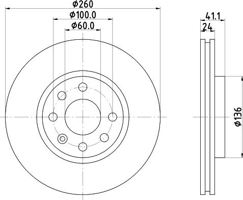 DON PCD10732 - Тормозной диск unicars.by