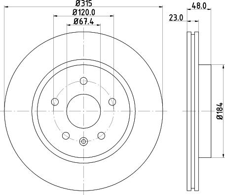 DON PCD11792 - Тормозной диск unicars.by