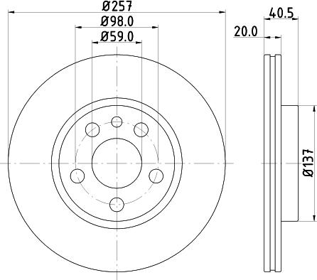 DON PCD13792 - Тормозной диск unicars.by