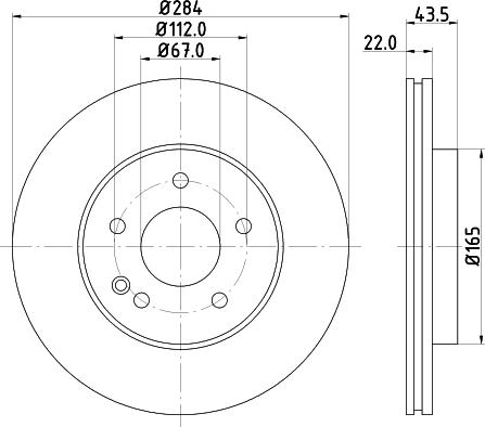 DON PCD12002 - Тормозной диск unicars.by