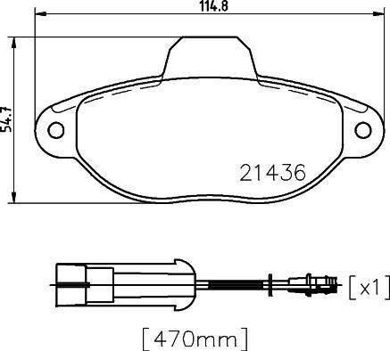 DON PCP1018 - Тормозные колодки, дисковые, комплект unicars.by