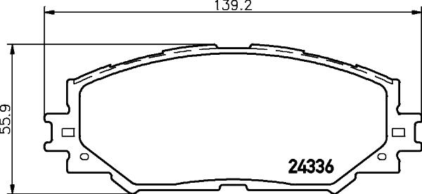 Raybestos EHT1210H - Тормозные колодки, дисковые, комплект unicars.by