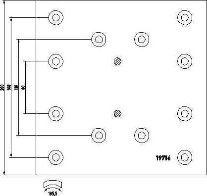 DON RW2932331A7141 - Комплект тормозных башмаков, барабанные тормоза unicars.by