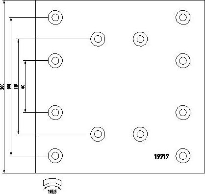 DON RW2932331A7141 - Комплект тормозных башмаков, барабанные тормоза unicars.by