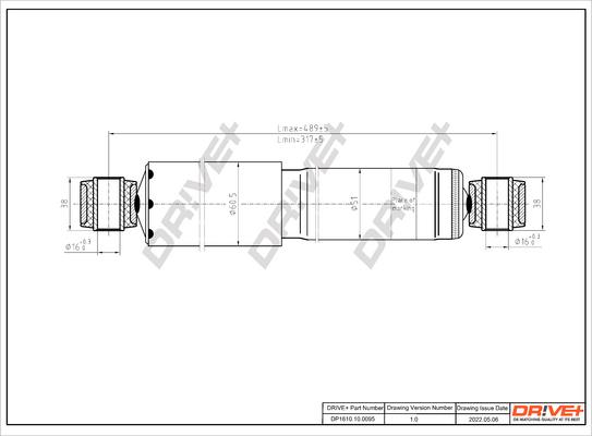 Dr!ve+ DP1610.10.0095 - Амортизатор unicars.by