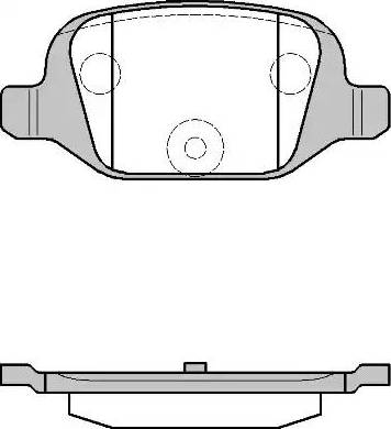 Starline BD S797P - Тормозные колодки, дисковые, комплект unicars.by