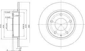 Dr!ve+ DP1010.11.0056 - Тормозной диск unicars.by