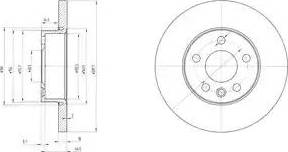 Dr!ve+ DP1010.11.0147 - Тормозной диск unicars.by