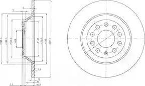 Dr!ve+ DP1010.11.0242 - Тормозной диск unicars.by