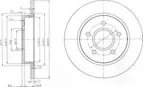 Dr!ve+ DP1010.11.0238 - Тормозной диск unicars.by