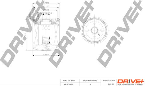 Dr!ve+ DP1110.11.0019 - Масляный фильтр unicars.by