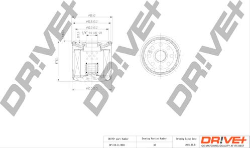 Dr!ve+ DP1110.11.0021 - Масляный фильтр unicars.by