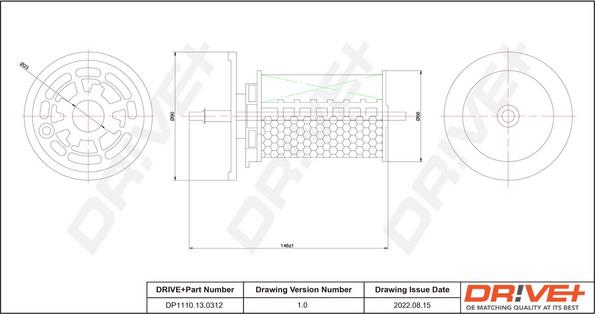 Dr!ve+ DP1110.13.0312 - Топливный фильтр unicars.by