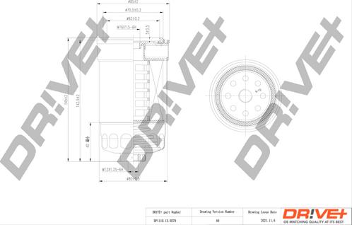 Dr!ve+ DP1110.13.0279 - Топливный фильтр unicars.by