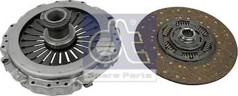 DT Spare Parts 4.91318 - Комплект сцепления unicars.by