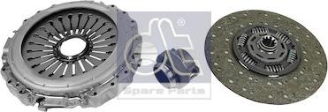 DT Spare Parts 4.91325 - Комплект сцепления unicars.by