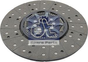 DT Spare Parts 4.64255 - Диск сцепления, фрикцион unicars.by