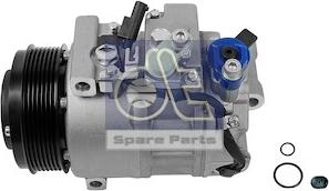 DT Spare Parts 4.66830 - Компрессор кондиционера unicars.by