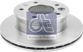 DT Spare Parts 4.63998 - Тормозной диск unicars.by