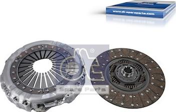 DT Spare Parts 5.95047 - Комплект сцепления unicars.by