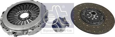 DT Spare Parts 5.95019 - Комплект сцепления unicars.by