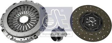 DT Spare Parts 5.95030 - Комплект сцепления unicars.by