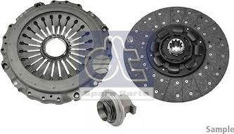 DT Spare Parts 6.93002 - Комплект сцепления unicars.by