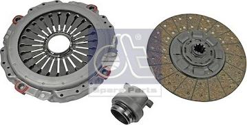 DT Spare Parts 6.93018 - Комплект сцепления unicars.by