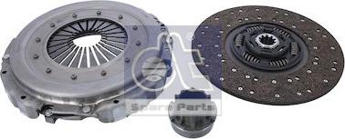 DT Spare Parts 6.93033 - Комплект сцепления unicars.by