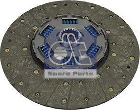 DT Spare Parts 6.40106 - Диск сцепления, фрикцион unicars.by