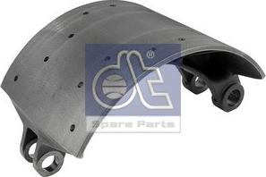 DT Spare Parts 6.60202 - Тормозные башмаки, барабанные unicars.by