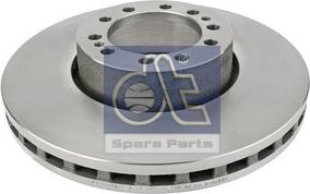 DT Spare Parts 6.61005 - Тормозной диск unicars.by