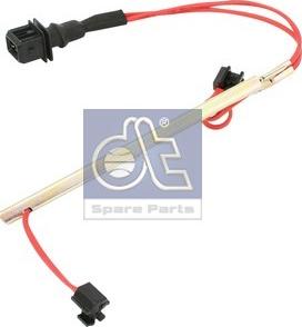 DT Spare Parts 6.61100 - Указатель износа, накладка тормозной колодки unicars.by