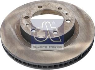 DT Spare Parts 14.43027 - Тормозной диск unicars.by