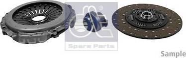 DT Spare Parts 1.61300 - Комплект сцепления unicars.by