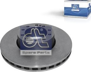 DT Spare Parts 10.94100 - Тормозной диск unicars.by